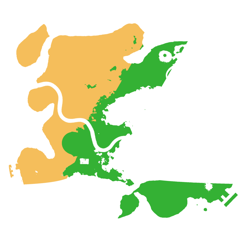 Biome Rust Map: Procedural Map, Size: 3002, Seed: 50500