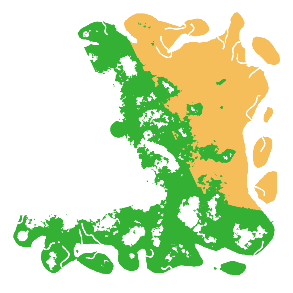 Biome Rust Map: Procedural Map, Size: 5000, Seed: 2781