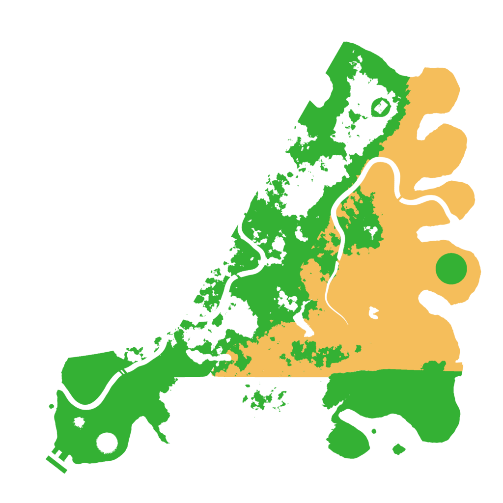 Biome Rust Map: Procedural Map, Size: 4250, Seed: 2800035