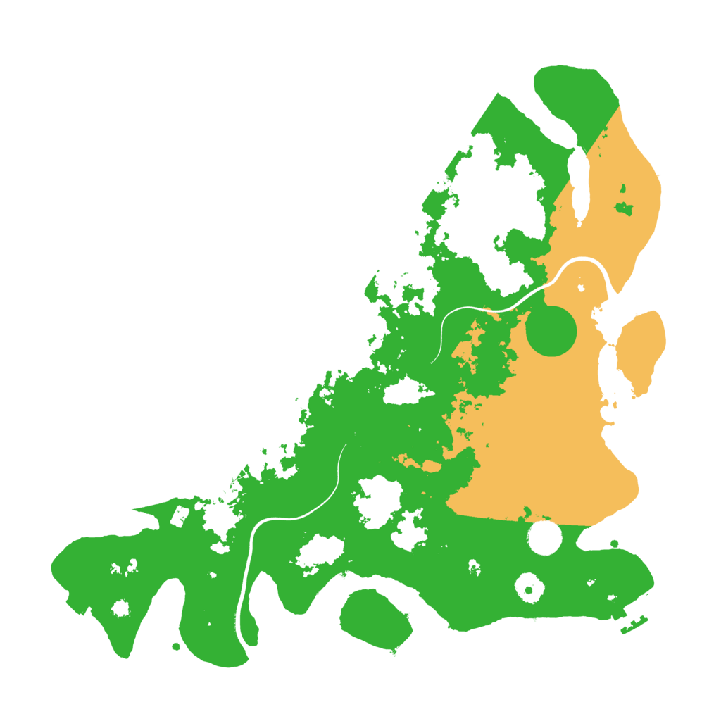 Biome Rust Map: Procedural Map, Size: 3750, Seed: 580370337