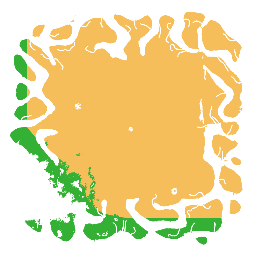 Biome Rust Map: Procedural Map, Size: 6000, Seed: 1872181673