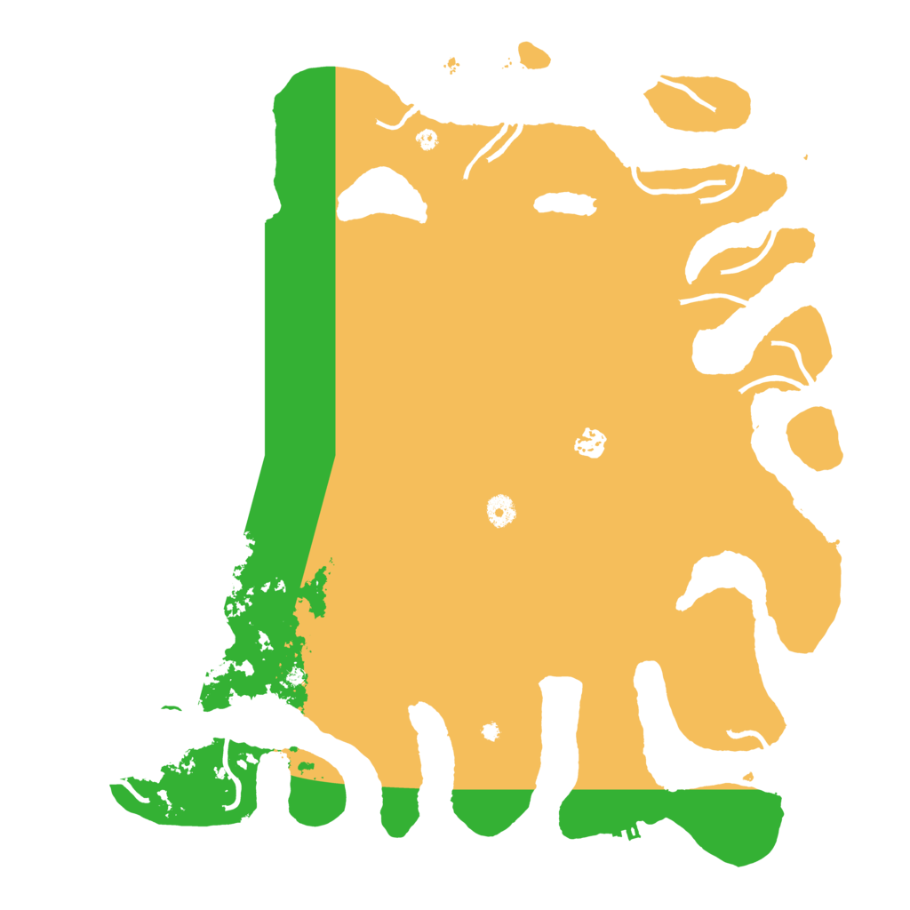 Biome Rust Map: Procedural Map, Size: 4500, Seed: 48452978