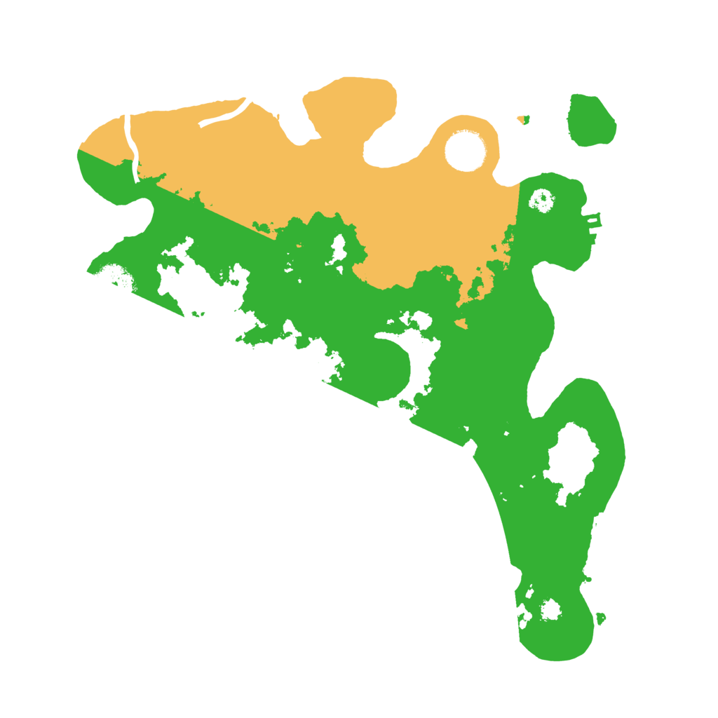 Biome Rust Map: Procedural Map, Size: 3100, Seed: 124