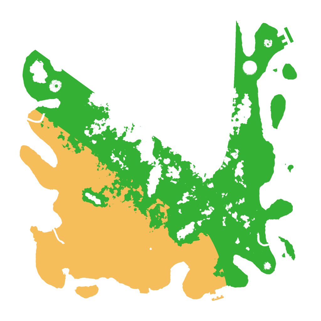 Biome Rust Map: Procedural Map, Size: 4000, Seed: 2563