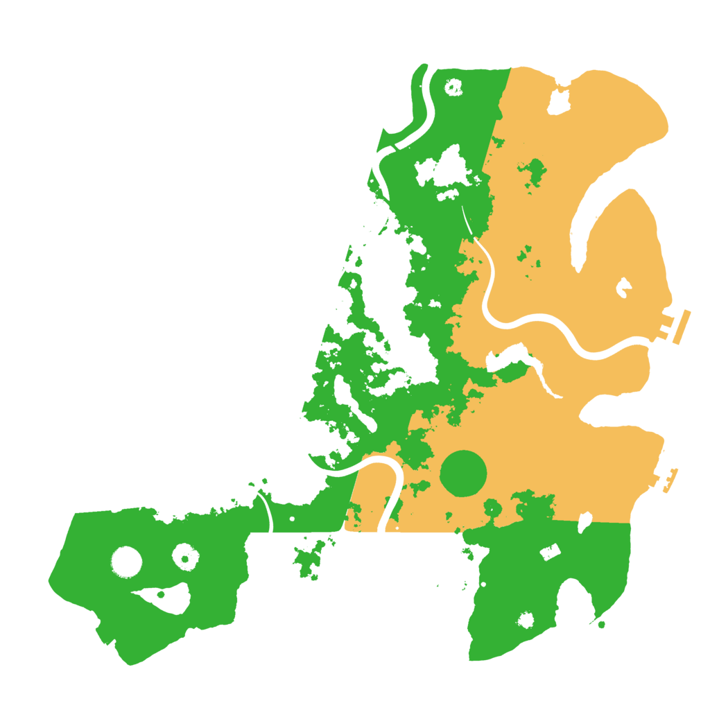 Biome Rust Map: Procedural Map, Size: 4050, Seed: 296098831