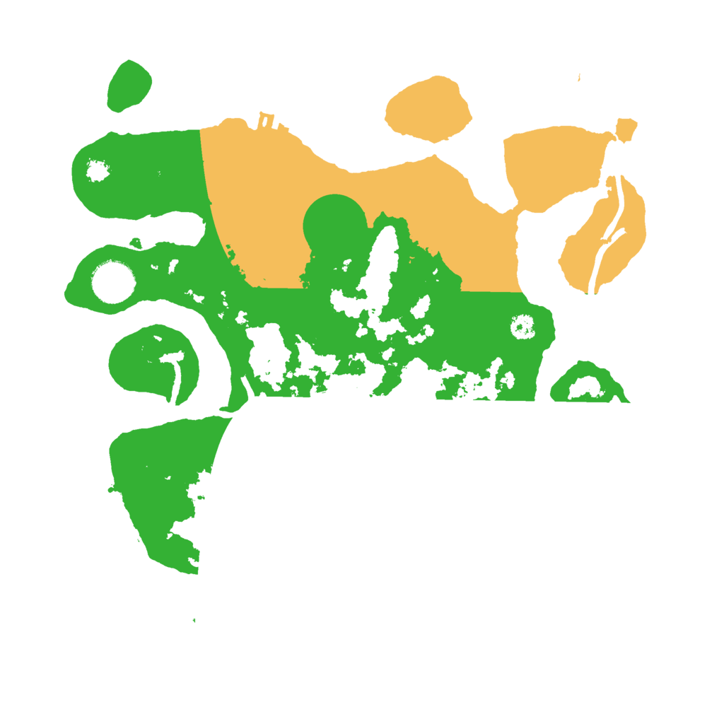 Biome Rust Map: Procedural Map, Size: 3000, Seed: 966717