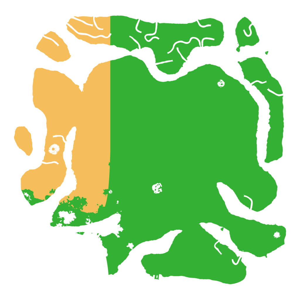 Biome Rust Map: Procedural Map, Size: 4321, Seed: 2147483647