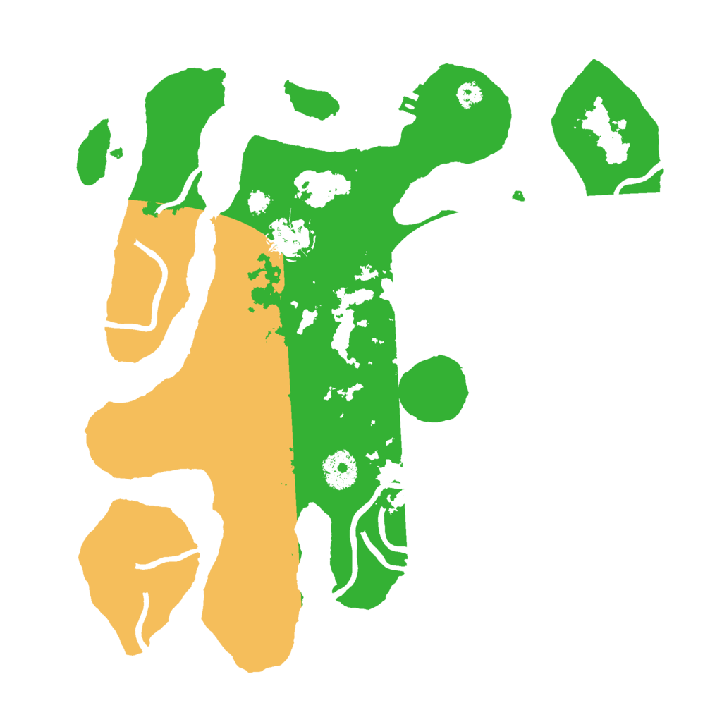 Biome Rust Map: Procedural Map, Size: 3000, Seed: 218883