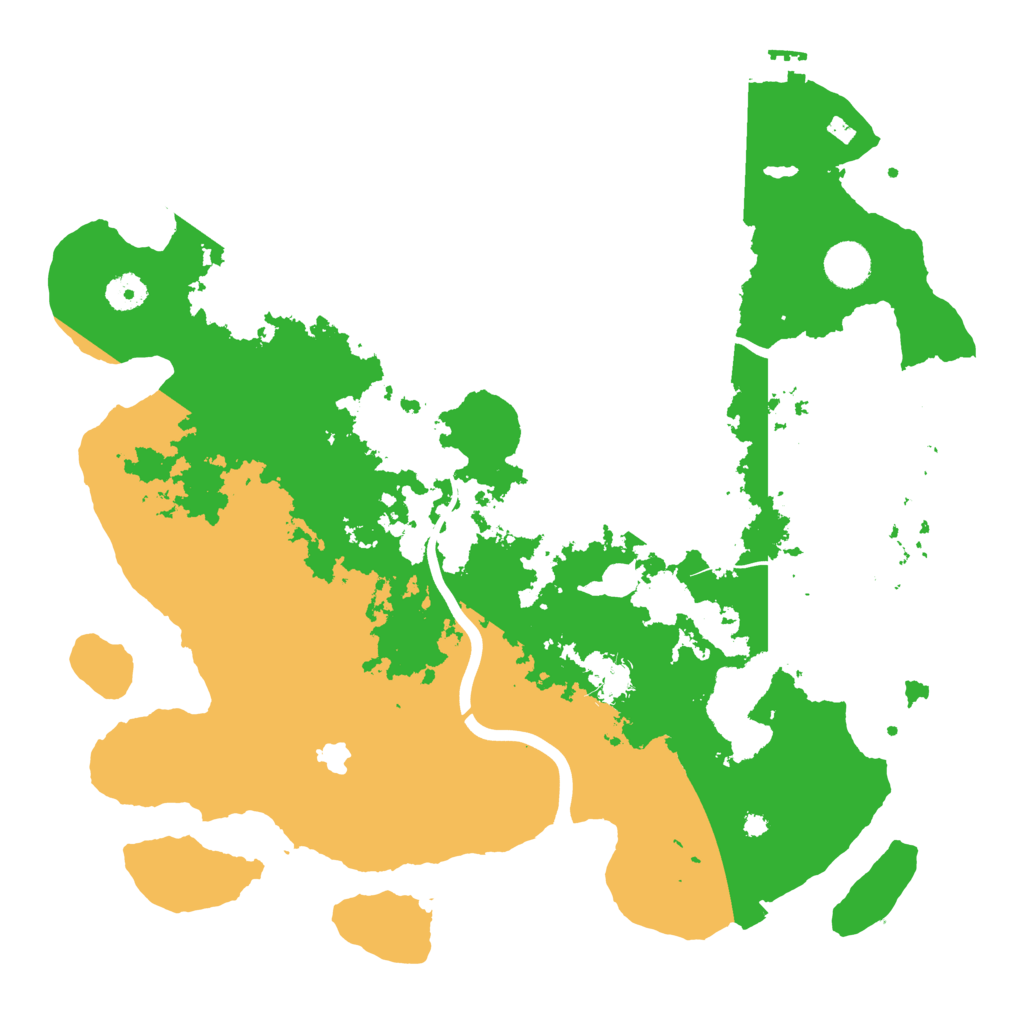 Biome Rust Map: Procedural Map, Size: 4000, Seed: 10040308