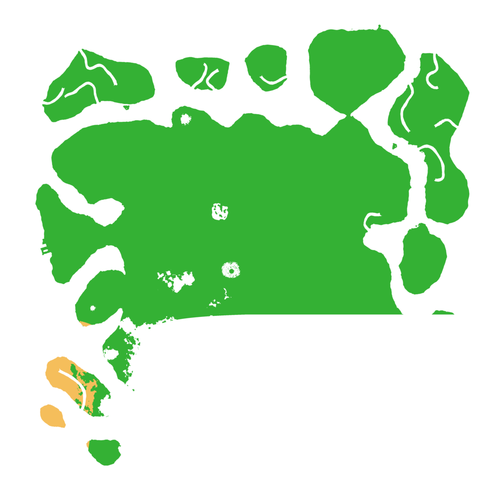 Biome Rust Map: Procedural Map, Size: 4300, Seed: 1444