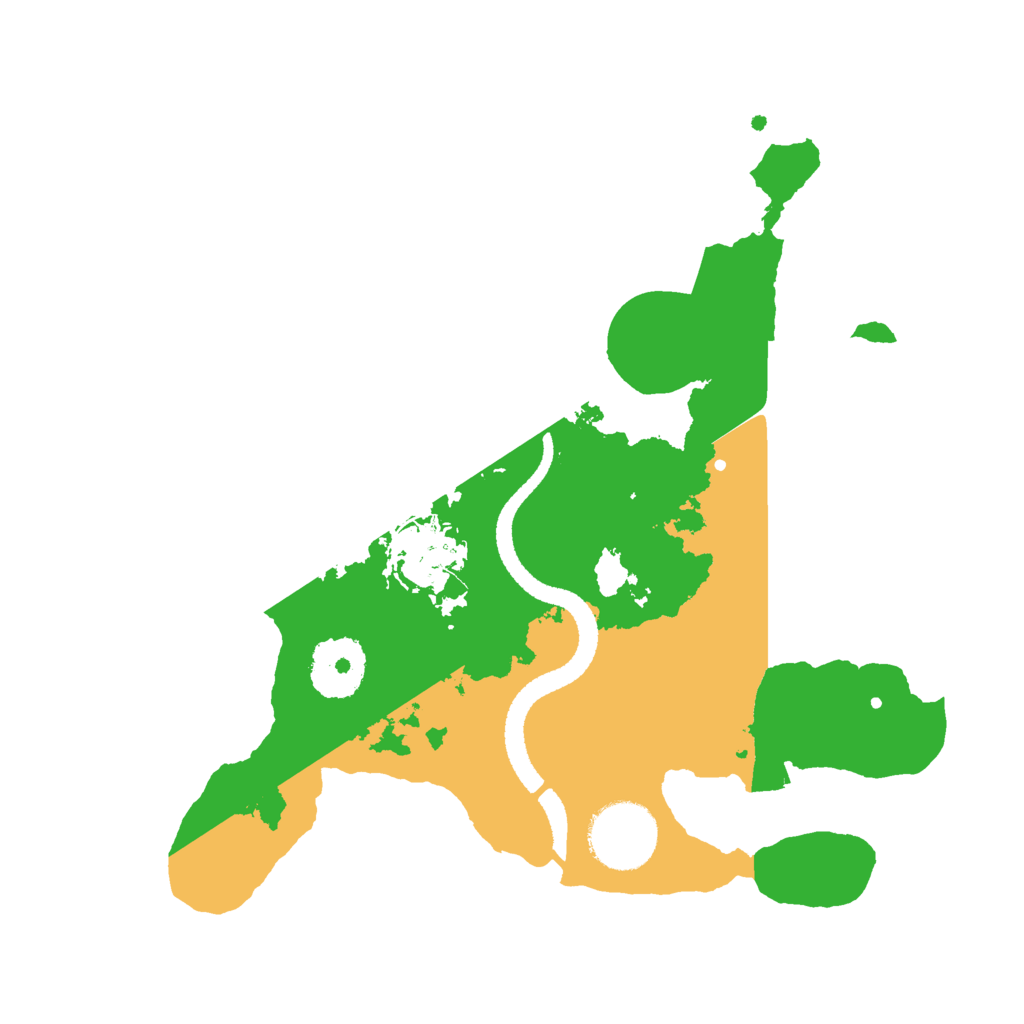 Biome Rust Map: Procedural Map, Size: 2650, Seed: 22652