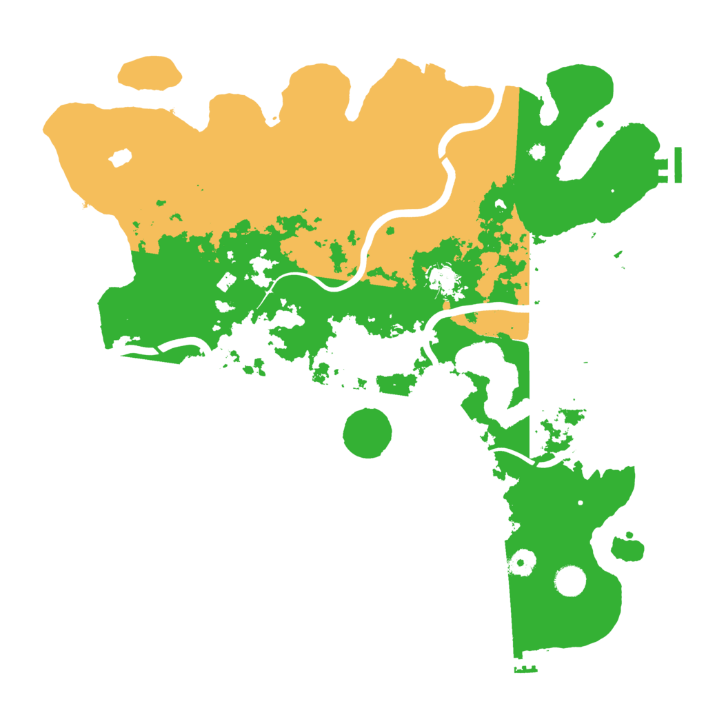Biome Rust Map: Procedural Map, Size: 4000, Seed: 1541172018