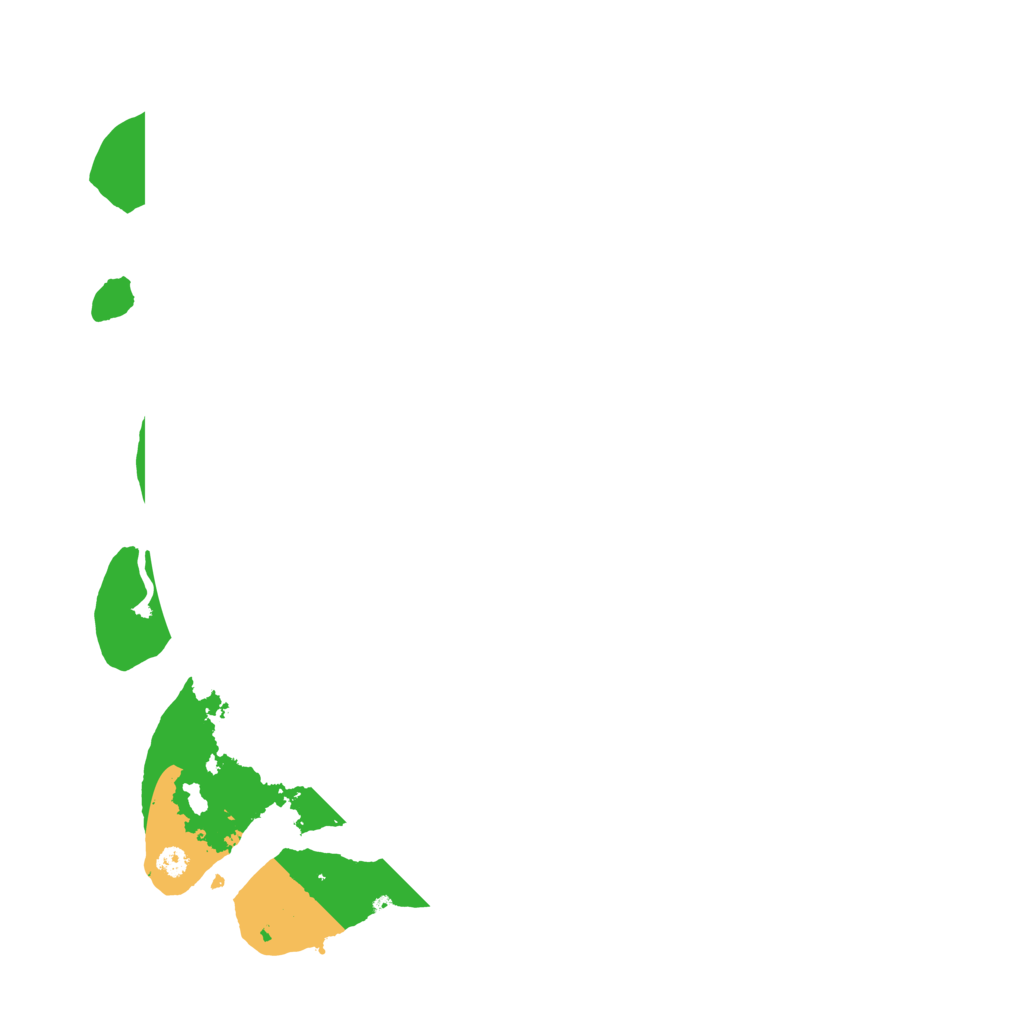 Biome Rust Map: Procedural Map, Size: 3500, Seed: 1350393072