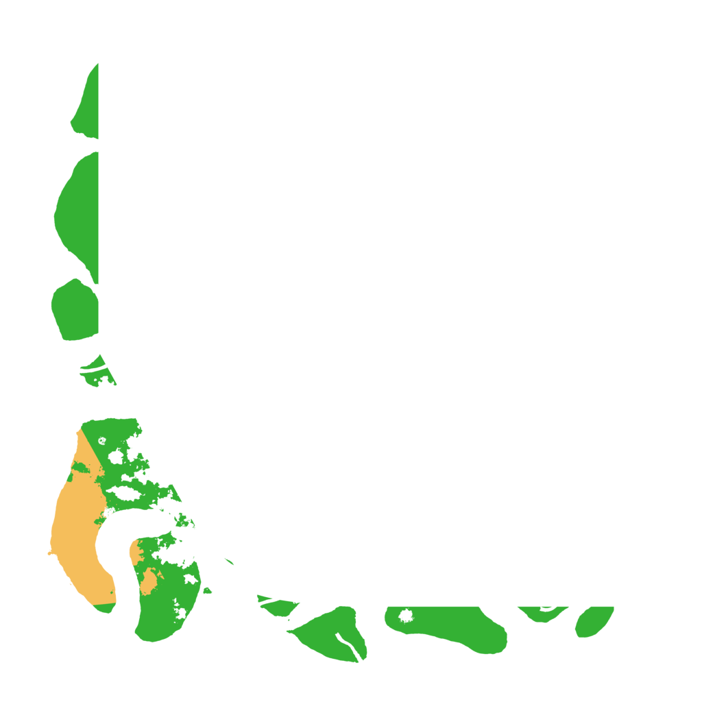 Biome Rust Map: Procedural Map, Size: 4500, Seed: 425800243