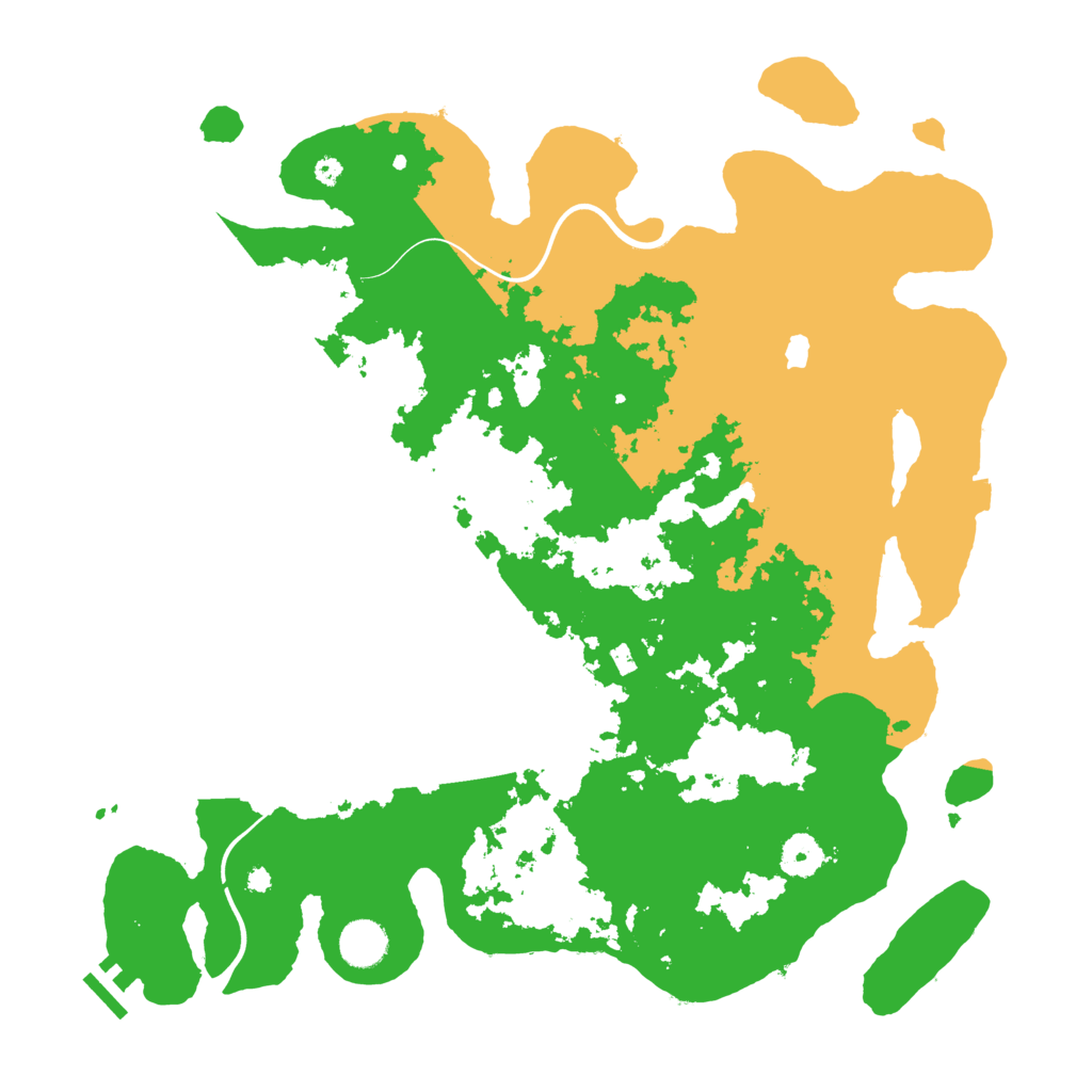 Biome Rust Map: Procedural Map, Size: 4000, Seed: 119