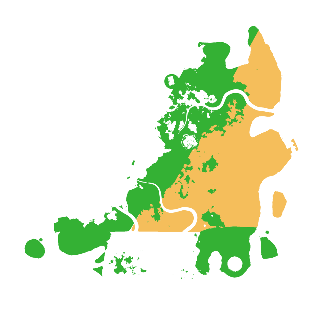 Biome Rust Map: Procedural Map, Size: 3750, Seed: 1199565797