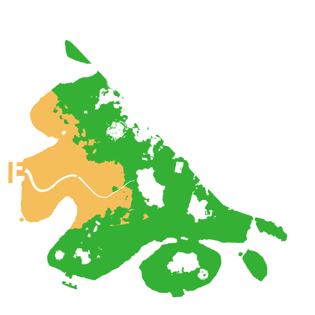 Biome Rust Map: Procedural Map, Size: 3000, Seed: 1820046134