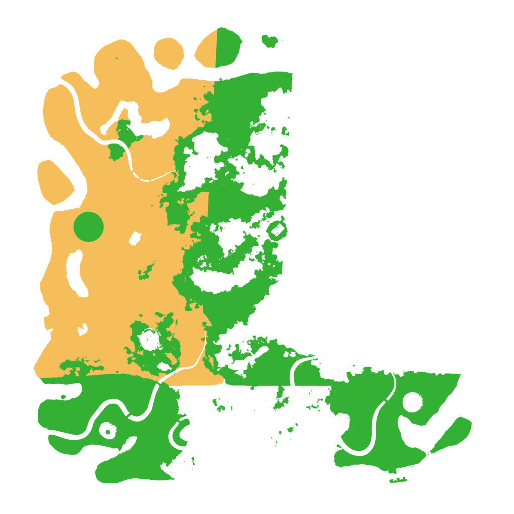 Biome Rust Map: Procedural Map, Size: 4500, Seed: 22011979