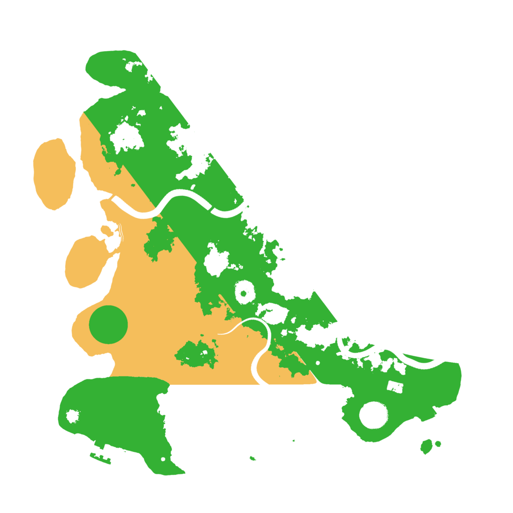 Biome Rust Map: Procedural Map, Size: 3500, Seed: 1793301411