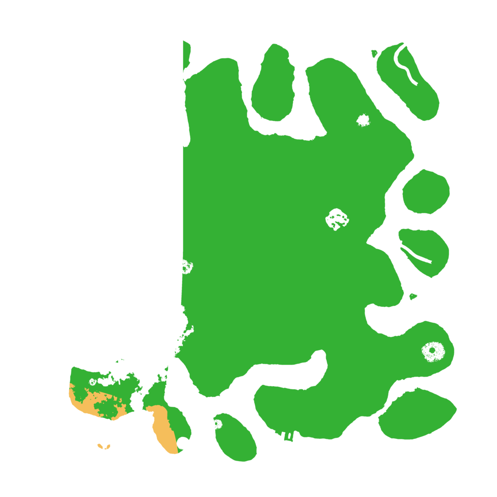 Biome Rust Map: Procedural Map, Size: 3500, Seed: 31051