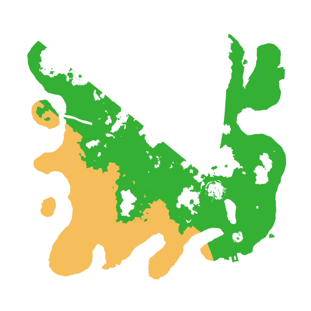 Biome Rust Map: Procedural Map, Size: 3000, Seed: 656829