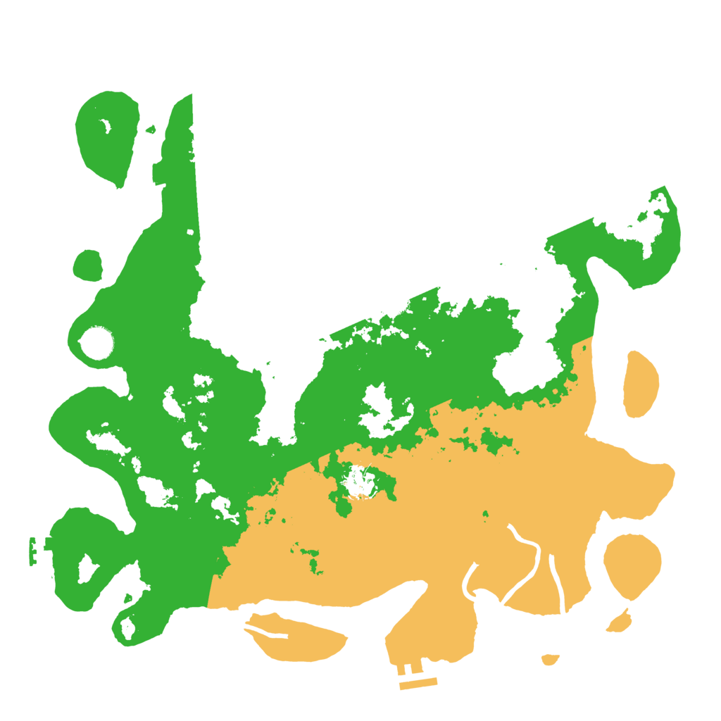 Biome Rust Map: Procedural Map, Size: 3850, Seed: 159969033