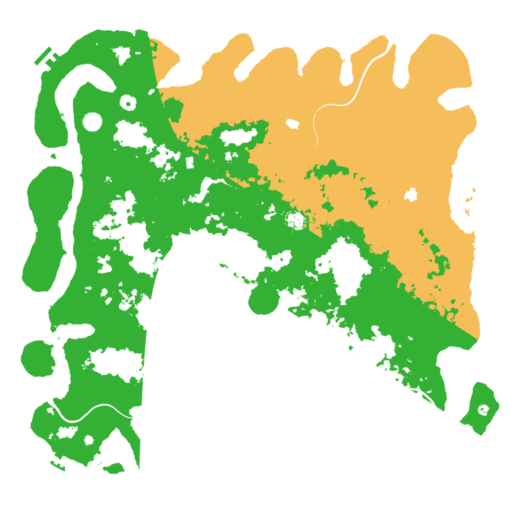 Biome Rust Map: Procedural Map, Size: 4800, Seed: 757529619