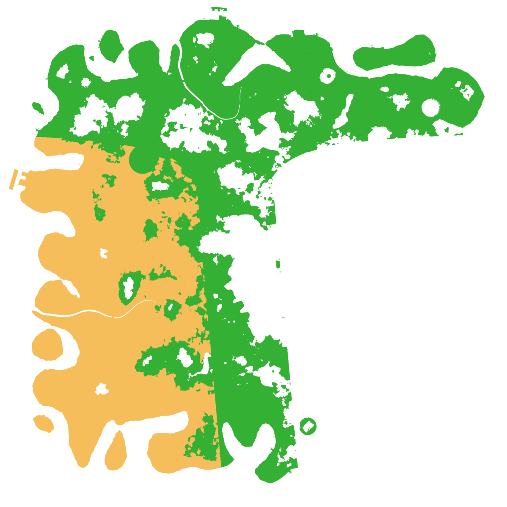 Biome Rust Map: Procedural Map, Size: 5000, Seed: 38939678