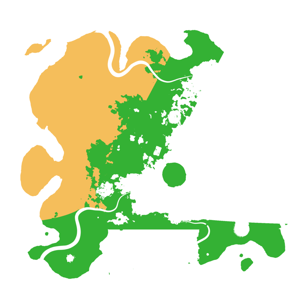 Biome Rust Map: Procedural Map, Size: 3500, Seed: 1443596229