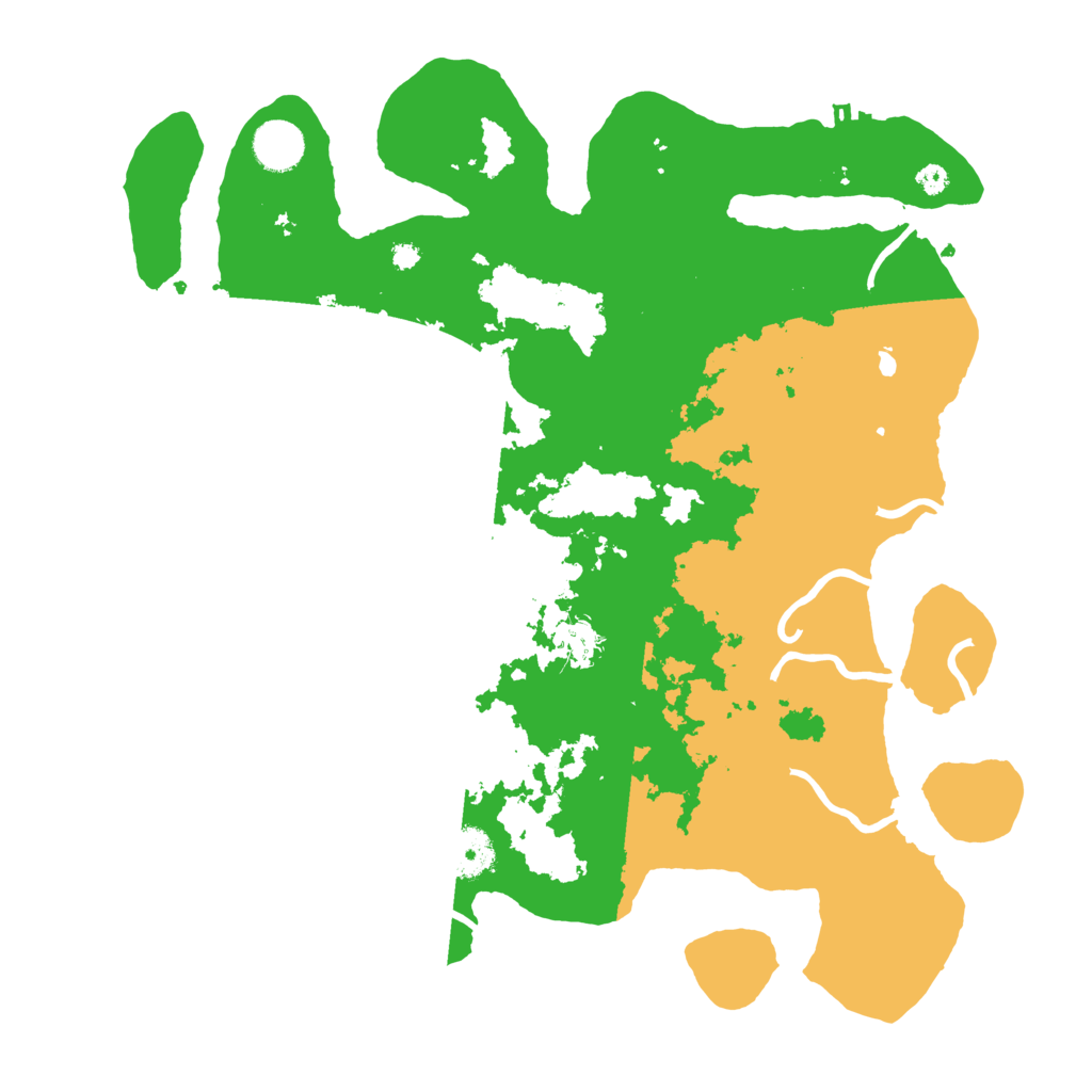 Biome Rust Map: Procedural Map, Size: 3750, Seed: 755621