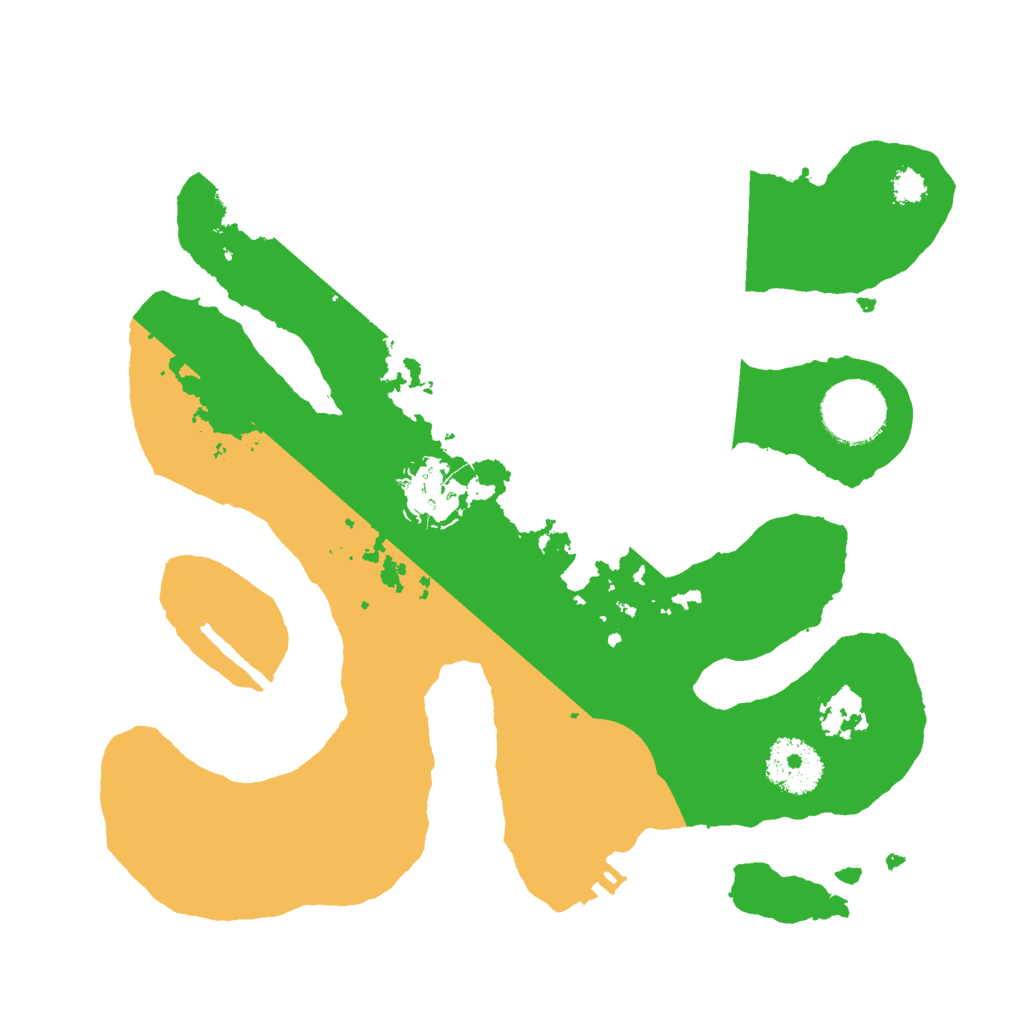 Biome Rust Map: Procedural Map, Size: 2800, Seed: 20310