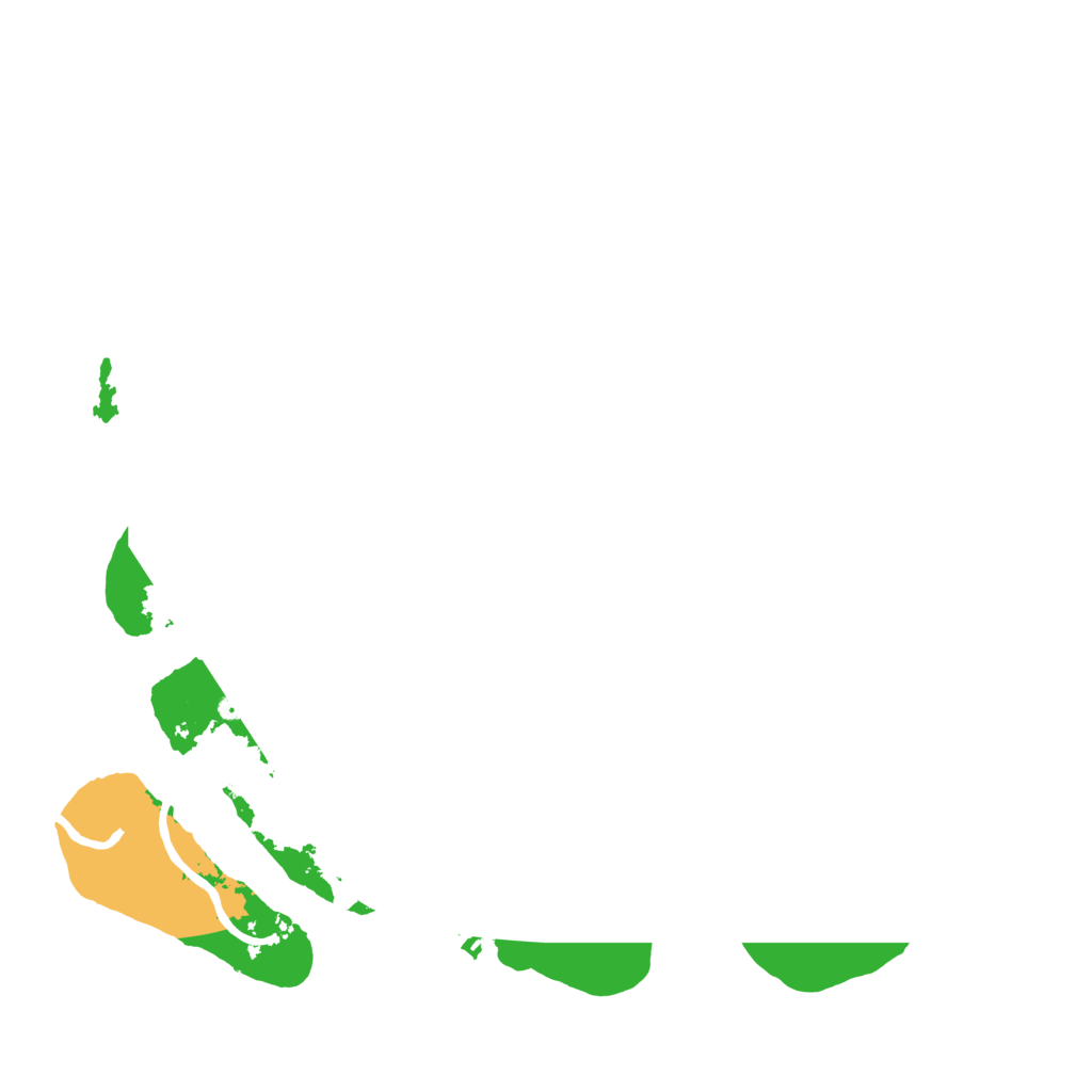 Biome Rust Map: Procedural Map, Size: 3500, Seed: 1370092