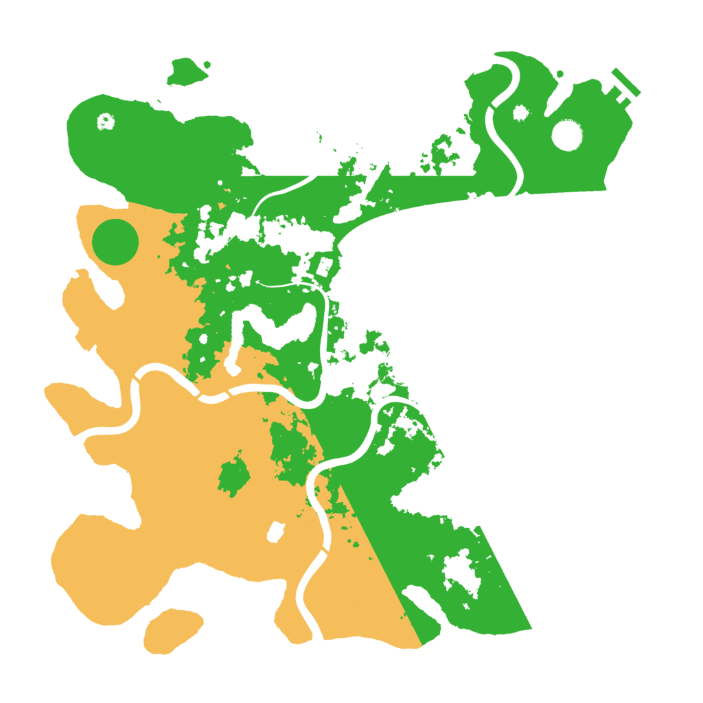Biome Rust Map: Procedural Map, Size: 4000, Seed: 886661160