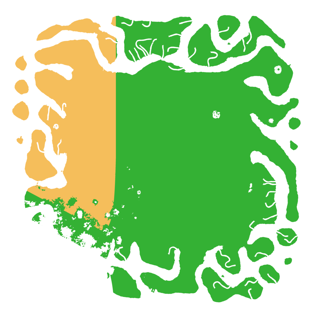 Biome Rust Map: Procedural Map, Size: 6000, Seed: 24967998