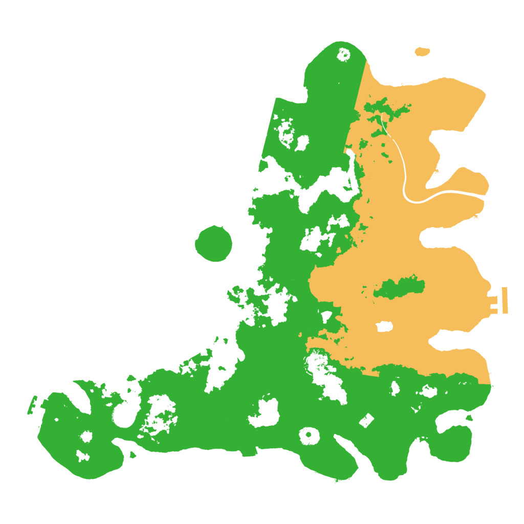Biome Rust Map: Procedural Map, Size: 4000, Seed: 1200634807