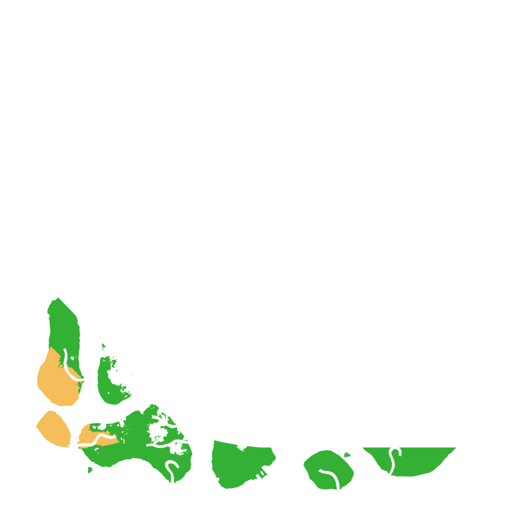 Biome Rust Map: Procedural Map, Size: 4500, Seed: 579947148