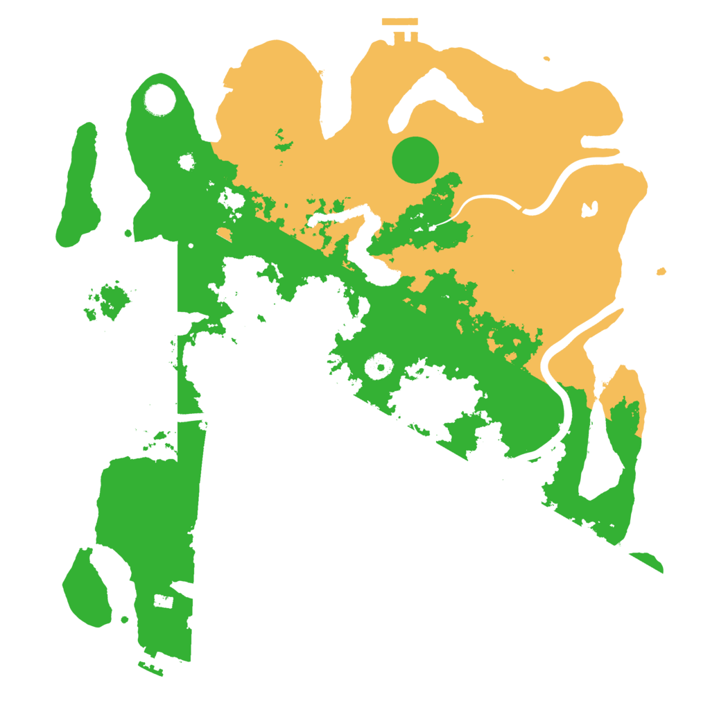 Biome Rust Map: Procedural Map, Size: 4000, Seed: 832472872