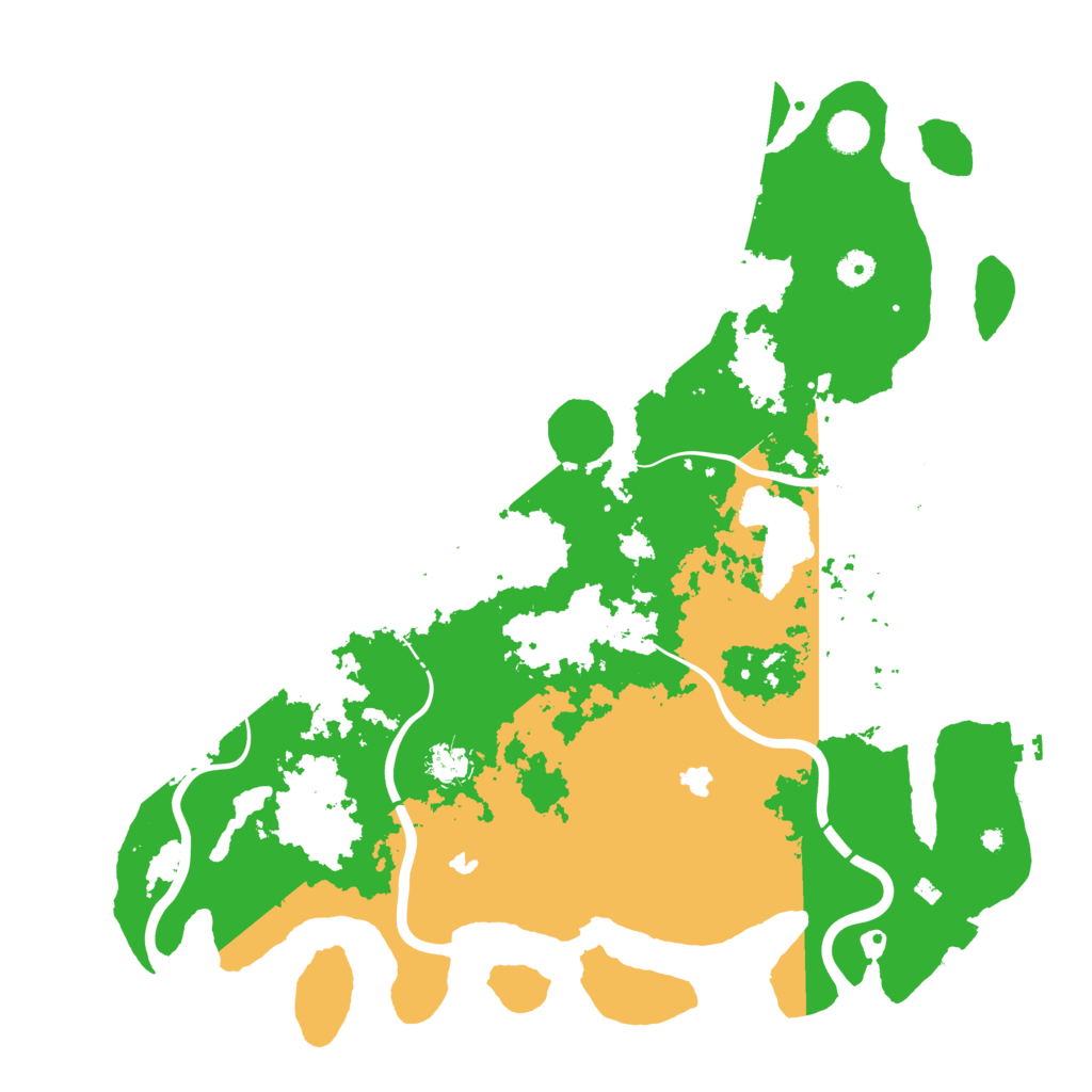 Biome Rust Map: Procedural Map, Size: 4500, Seed: 42246895