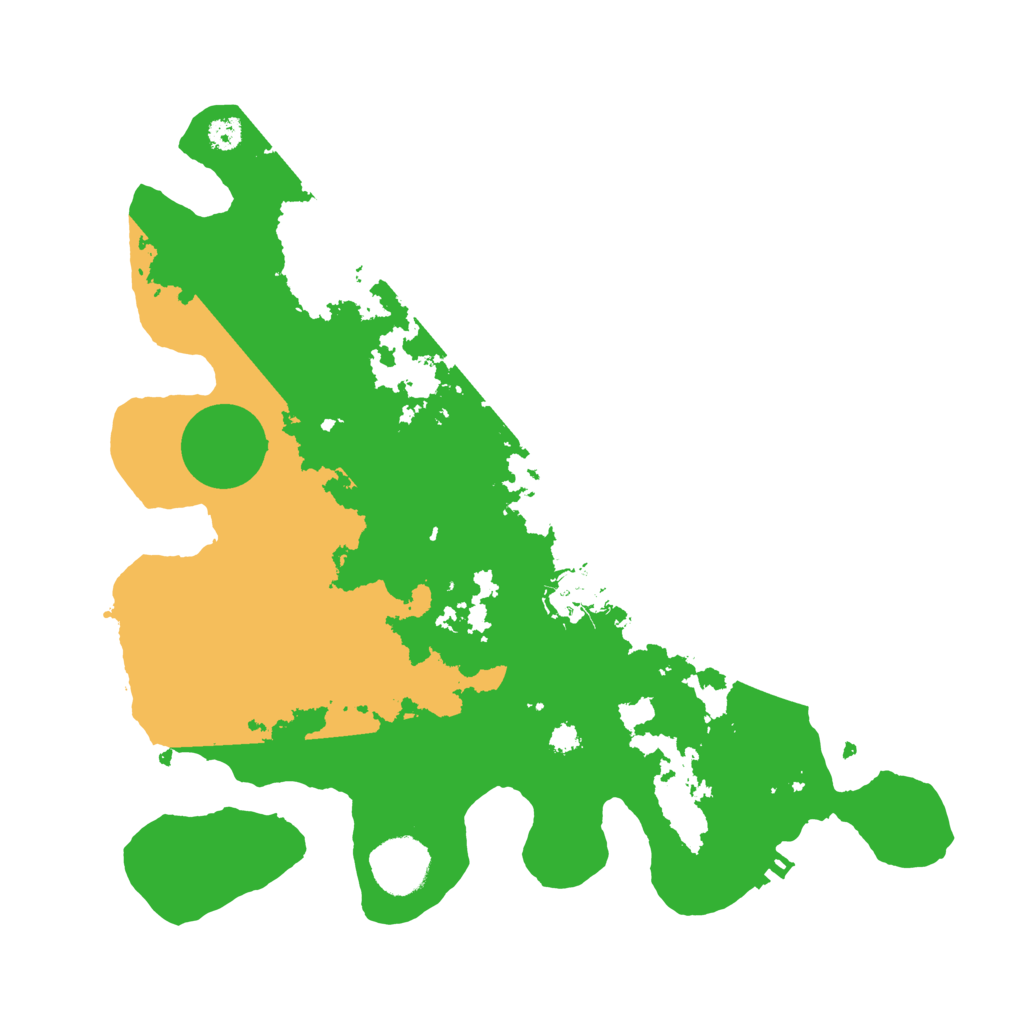 Biome Rust Map: Procedural Map, Size: 3200, Seed: 982641531