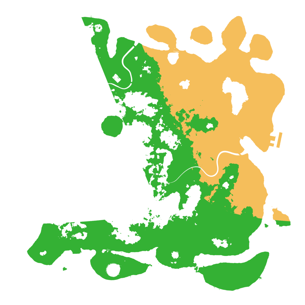 Biome Rust Map: Procedural Map, Size: 4000, Seed: 1960515642