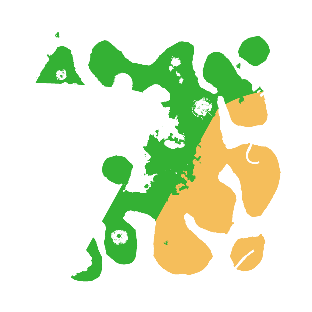 Biome Rust Map: Procedural Map, Size: 3000, Seed: 553606