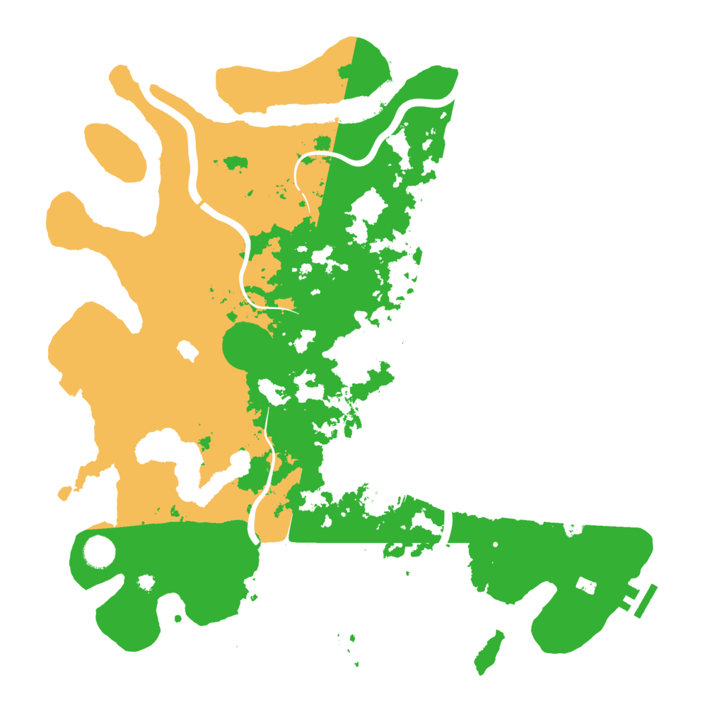 Biome Rust Map: Procedural Map, Size: 4000, Seed: 1330413305