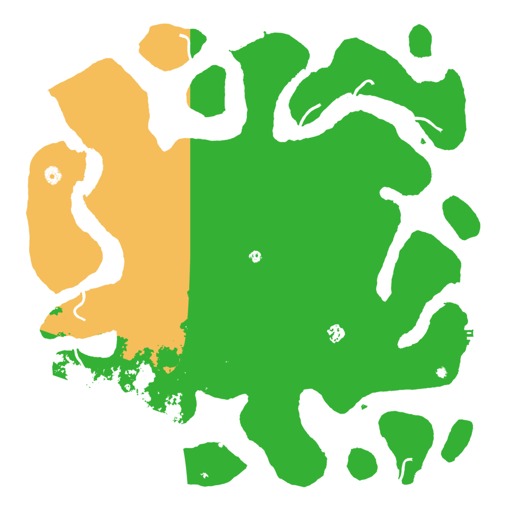 Biome Rust Map: Procedural Map, Size: 4500, Seed: 88404858