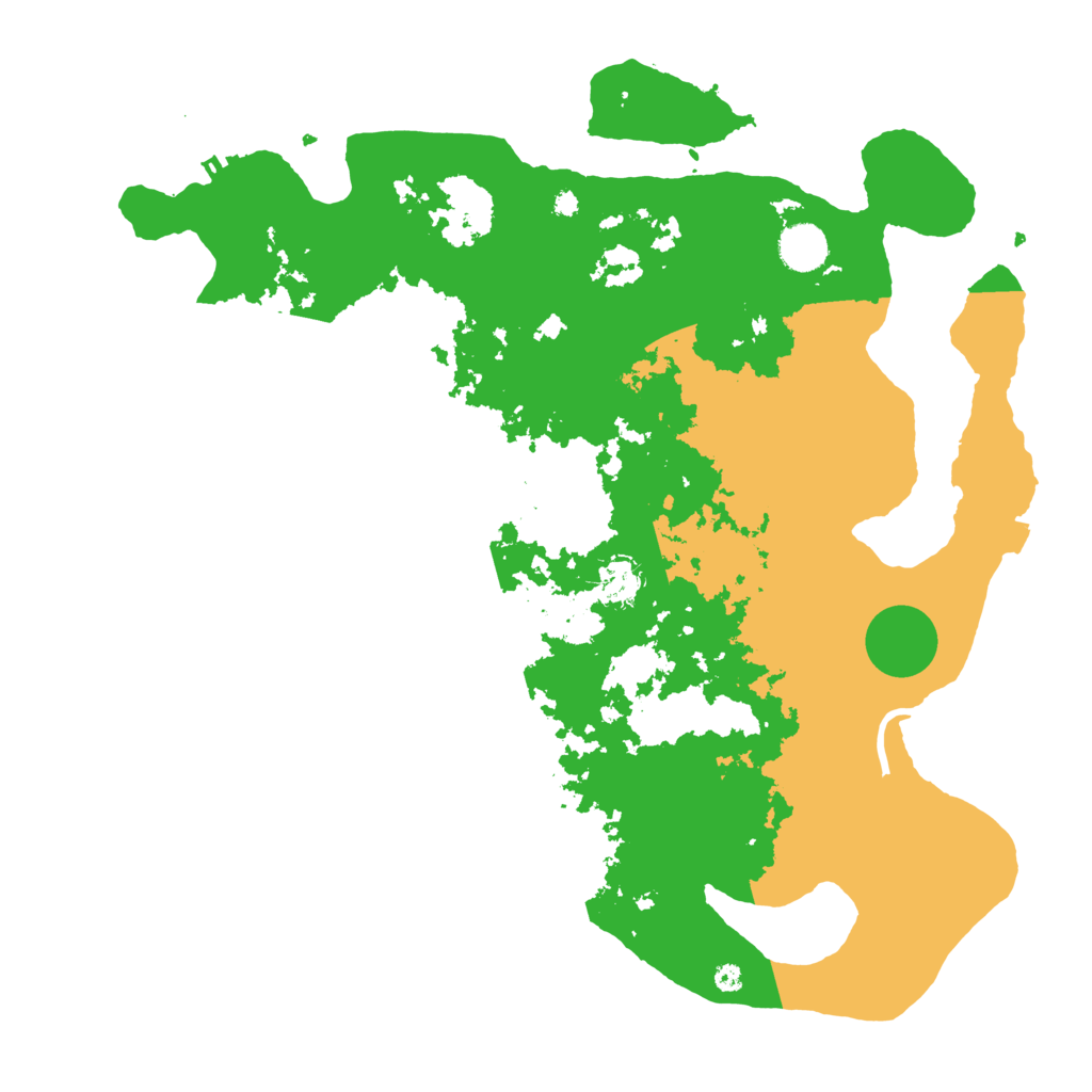 Biome Rust Map: Procedural Map, Size: 4000, Seed: 5348