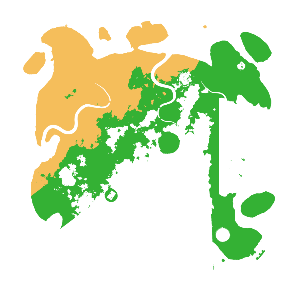Biome Rust Map: Procedural Map, Size: 3670, Seed: 1229375889