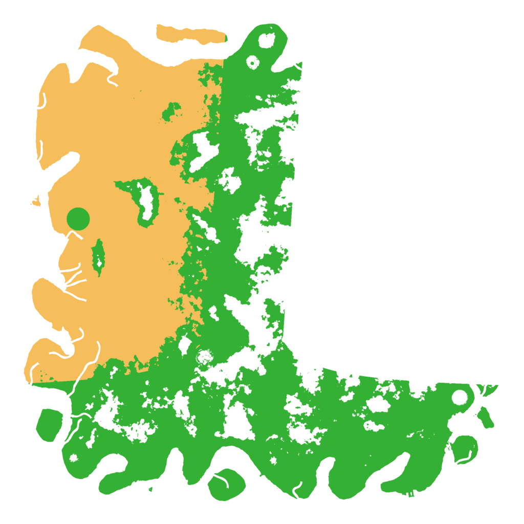 Biome Rust Map: Procedural Map, Size: 6000, Seed: 2342