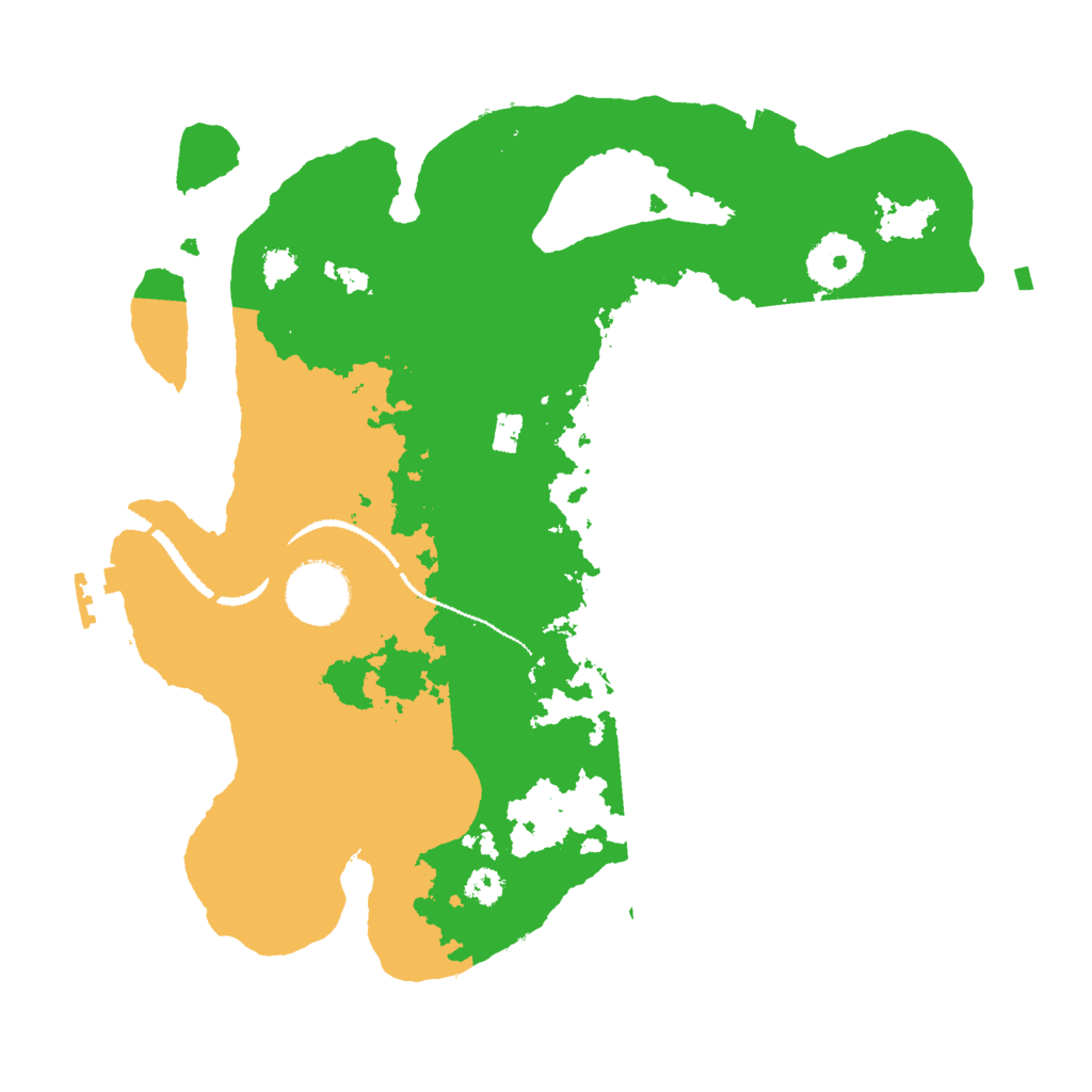 Biome Rust Map: Procedural Map, Size: 3000, Seed: 720888