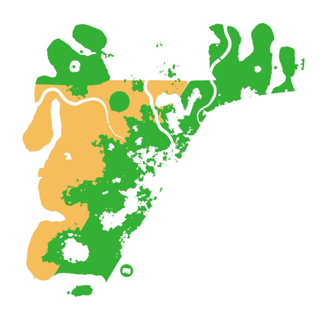 Biome Rust Map: Procedural Map, Size: 4200, Seed: 247804211