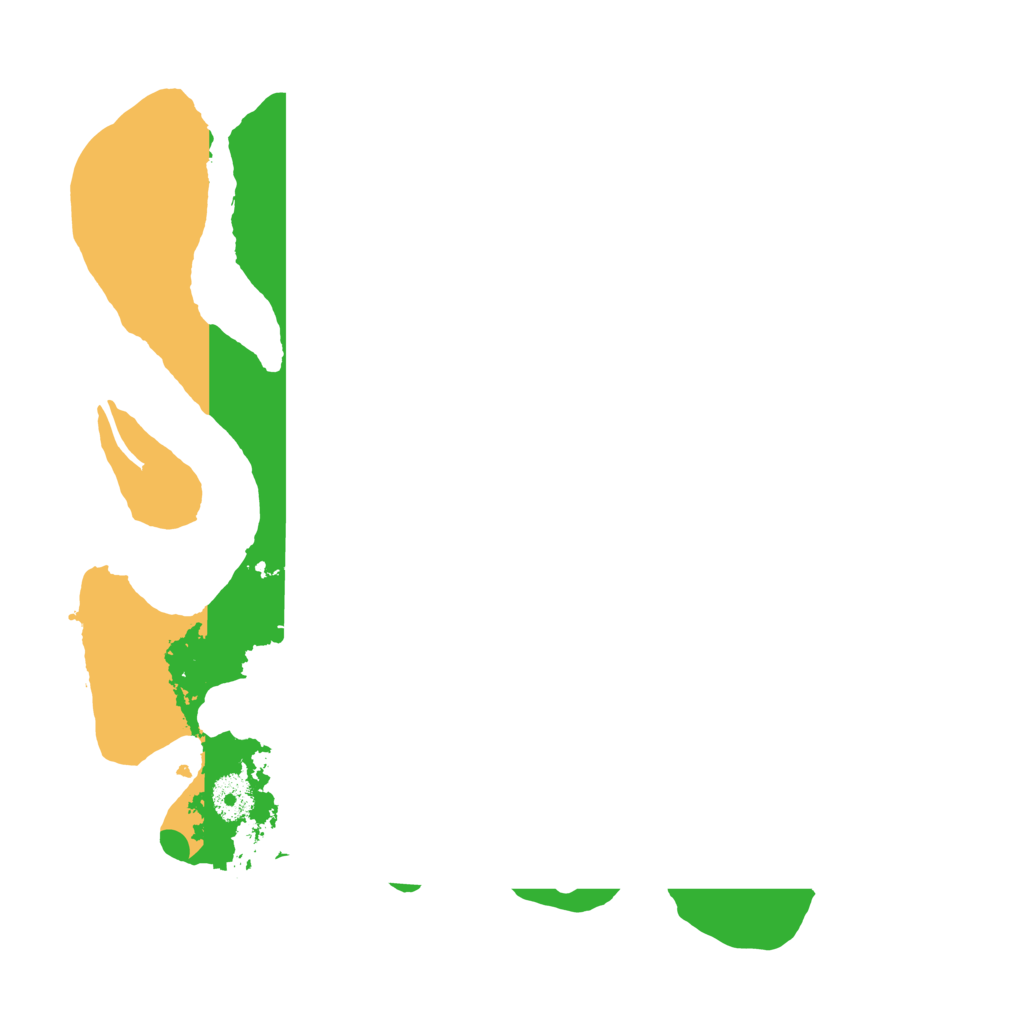 Biome Rust Map: Procedural Map, Size: 3500, Seed: 311197288