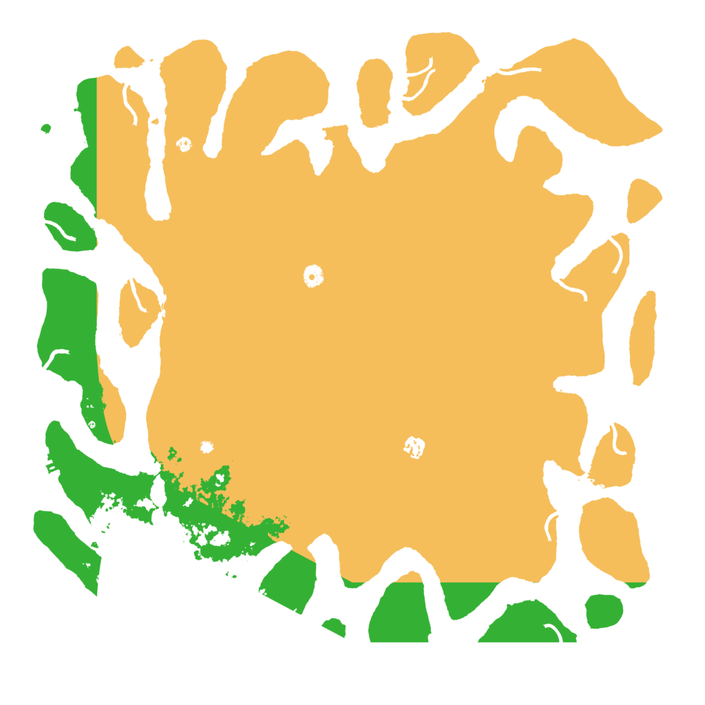 Biome Rust Map: Procedural Map, Size: 5000, Seed: 1447968846